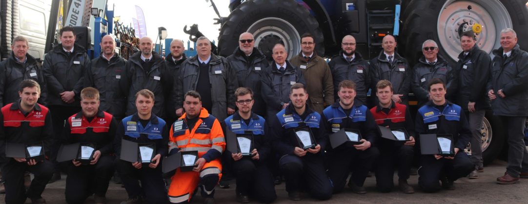 Group shot apprentices and managers