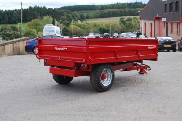 Marshall Fruit and Vineyard Trailer