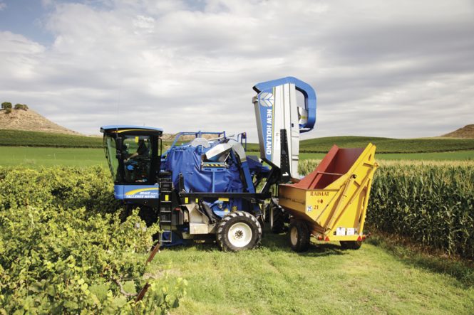New Holland Braud 9090X Grape Harvester