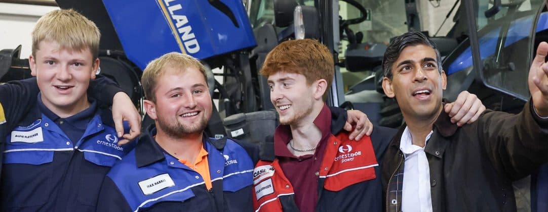 Prime Minister meets our apprentices