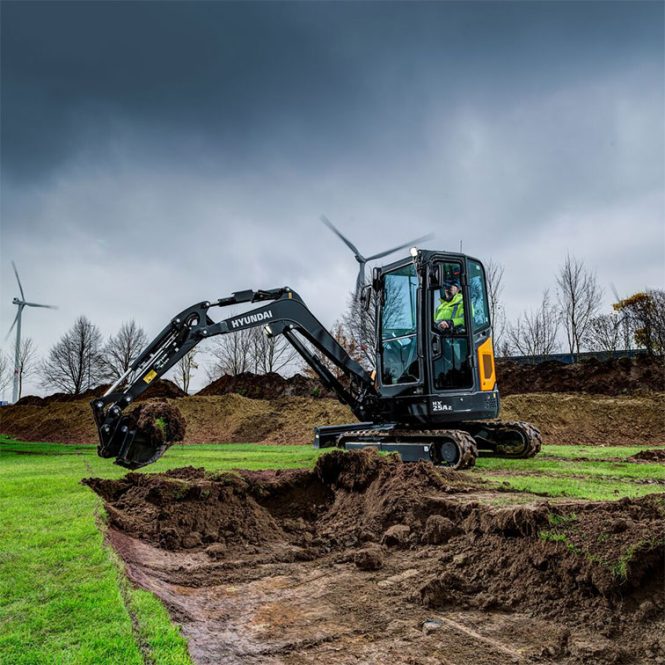 Hyundai Mini Excavator HX25A