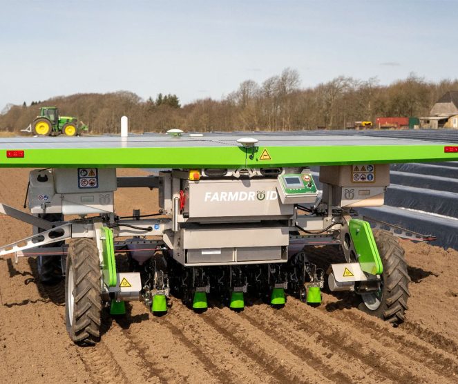 Farmdroid from Ernest Doe Specialist Vegetable Machinery