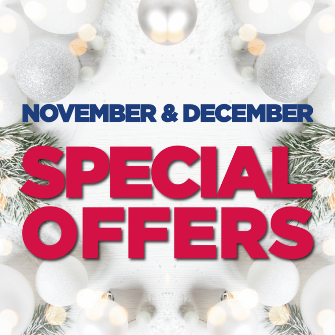 November & December Special Offers