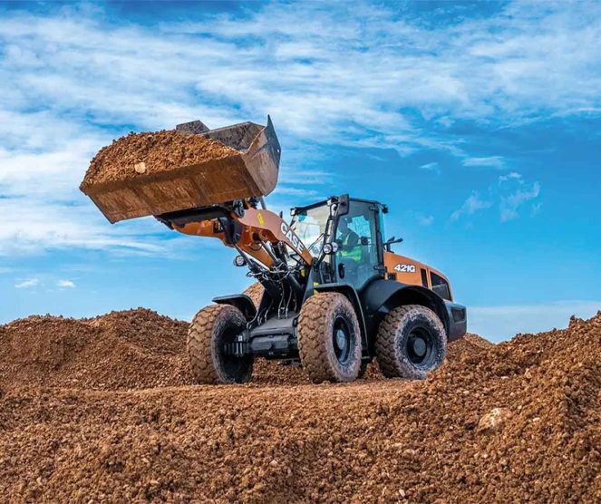 CASE Construction Wheel Loaders from Ernest Doe