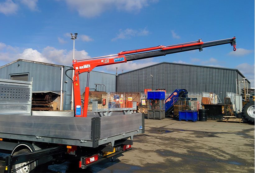 Maxilift Lorry Loader Cranes from Ernest Doe