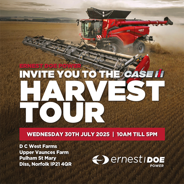 Ernest Doe Power Case IH Harvest Tour