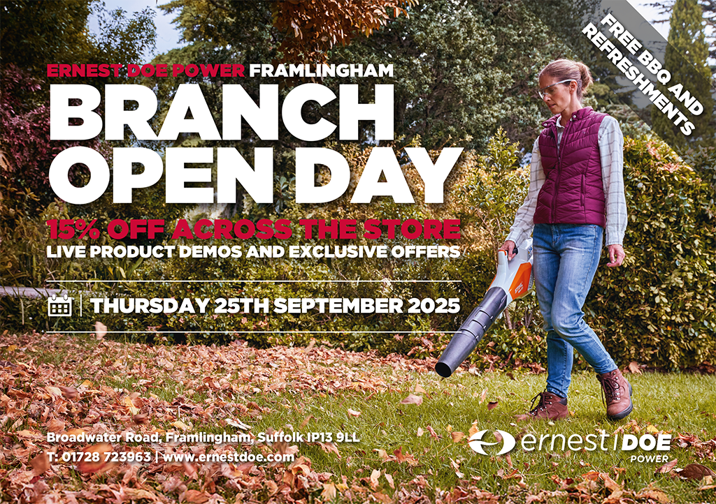 Ernest Doe Power Framlingham Open Day