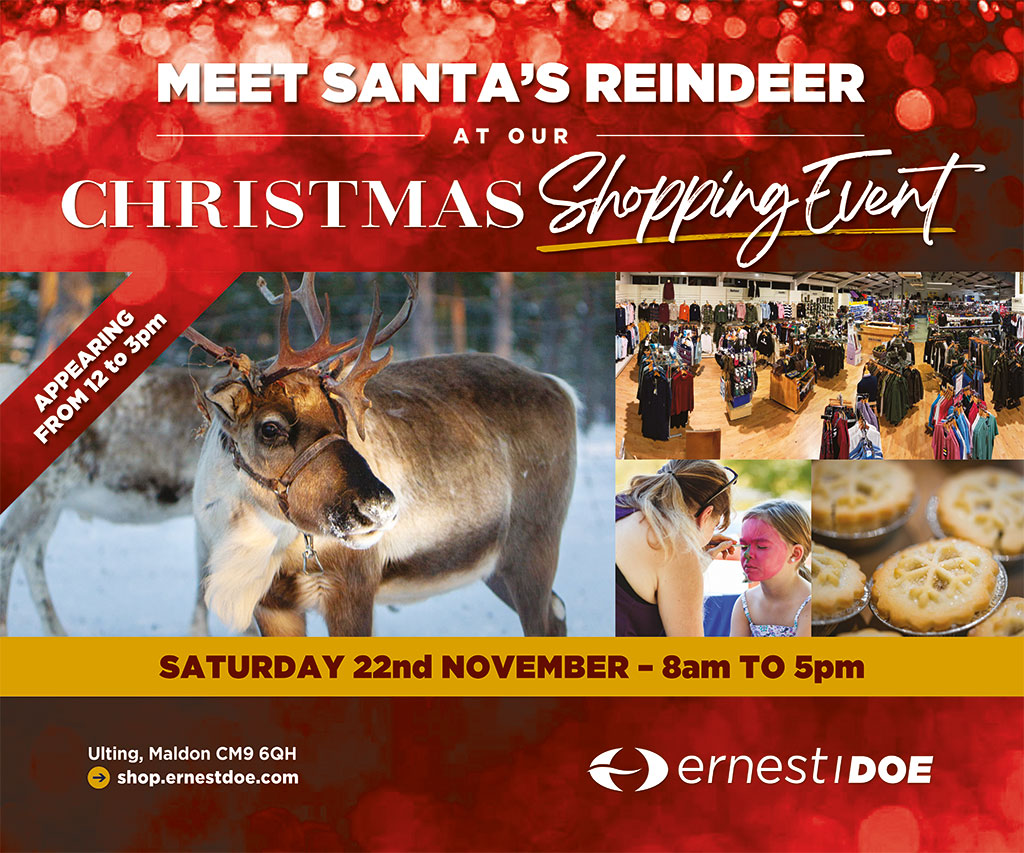 Ernest Doe Christmas Shopping Event